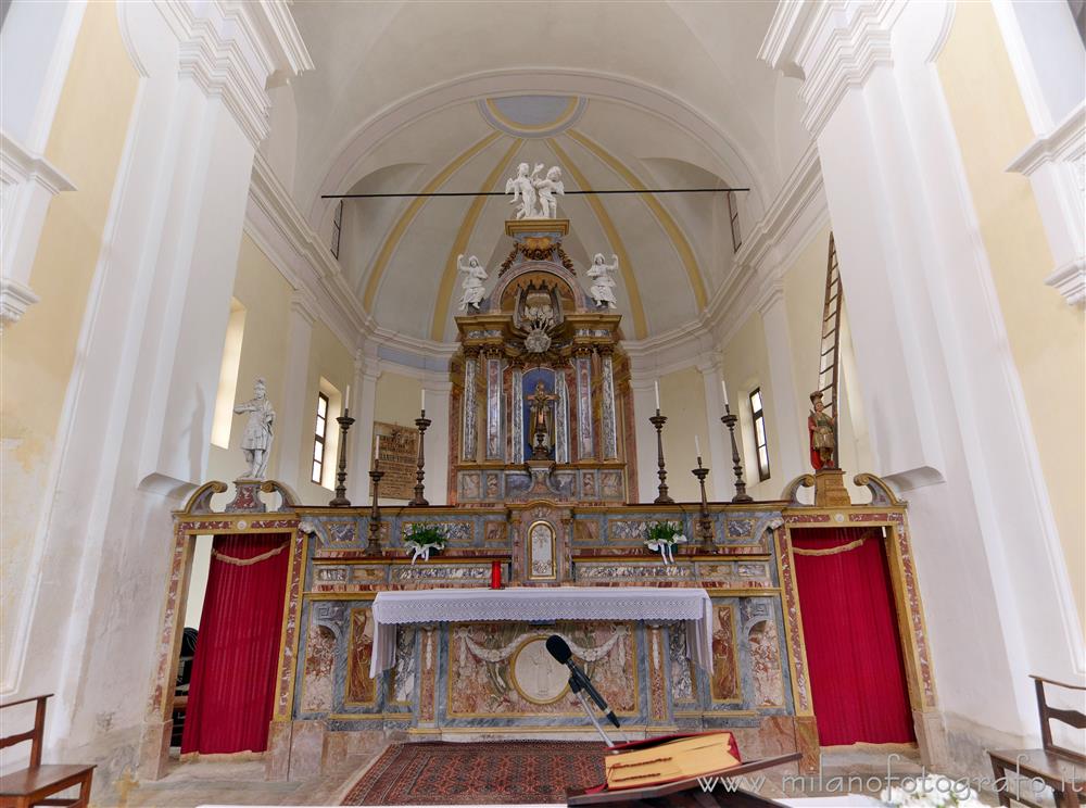 Masserano (Biella, Italy) - Main altar of the Church of Saints Defendente and Faustino